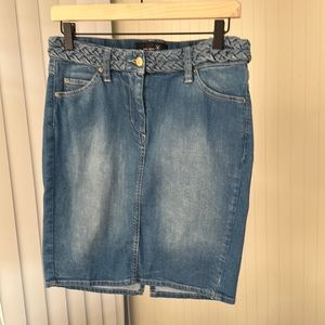 Isabel Marant denim mini skirt so 40